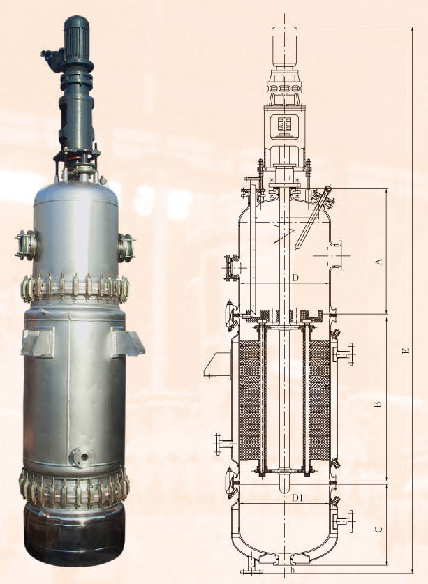 Glass Lined Wiped Film Evaporator